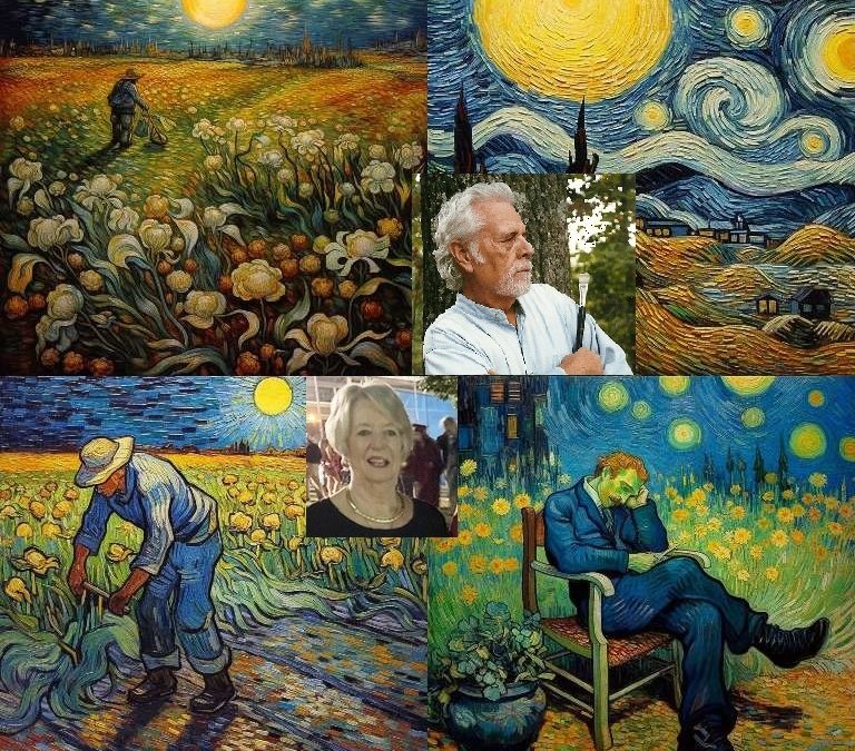 Engulfed in Van Gogh